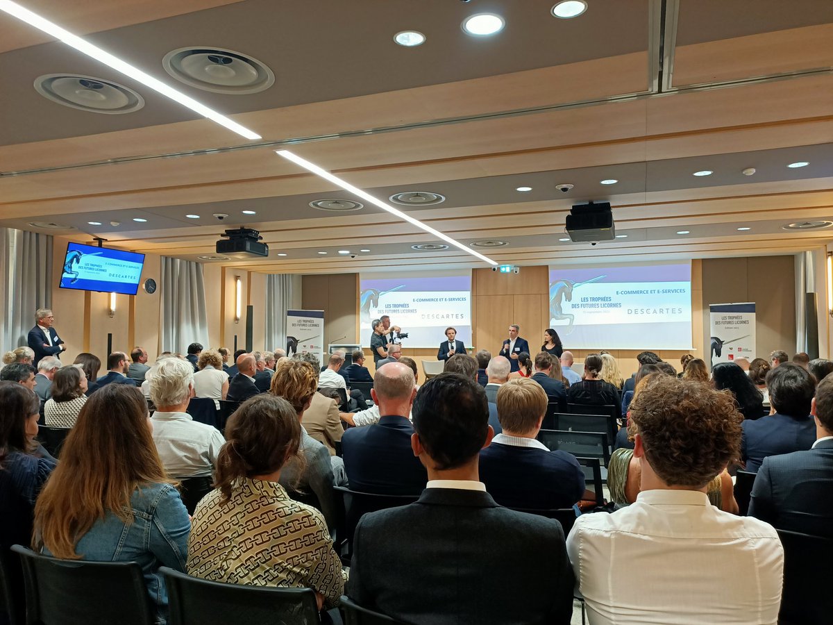 Son coeur de métier est d'anticiper mais <a href="/DescartesUWing/">Descartes Underwriting</a> avait-elle prévu de remporter le Trophée #ECommerce #EServices ? Bravo à <a href="/Tanguy_Touffut/">Tanguy</a> et ses équipes pour leurs solutions d’assurance dite “paramétrique” contre les (toujours plus) nombreux risques climatiques.