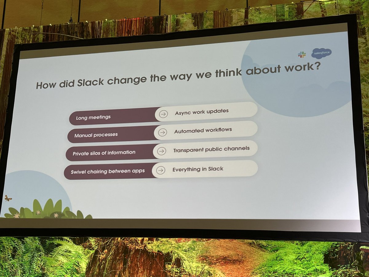 How #Slack changed the way <a href="/salesforce/">Salesforce</a> IT thinks about how their employees work. #DF23 #Dreamforce