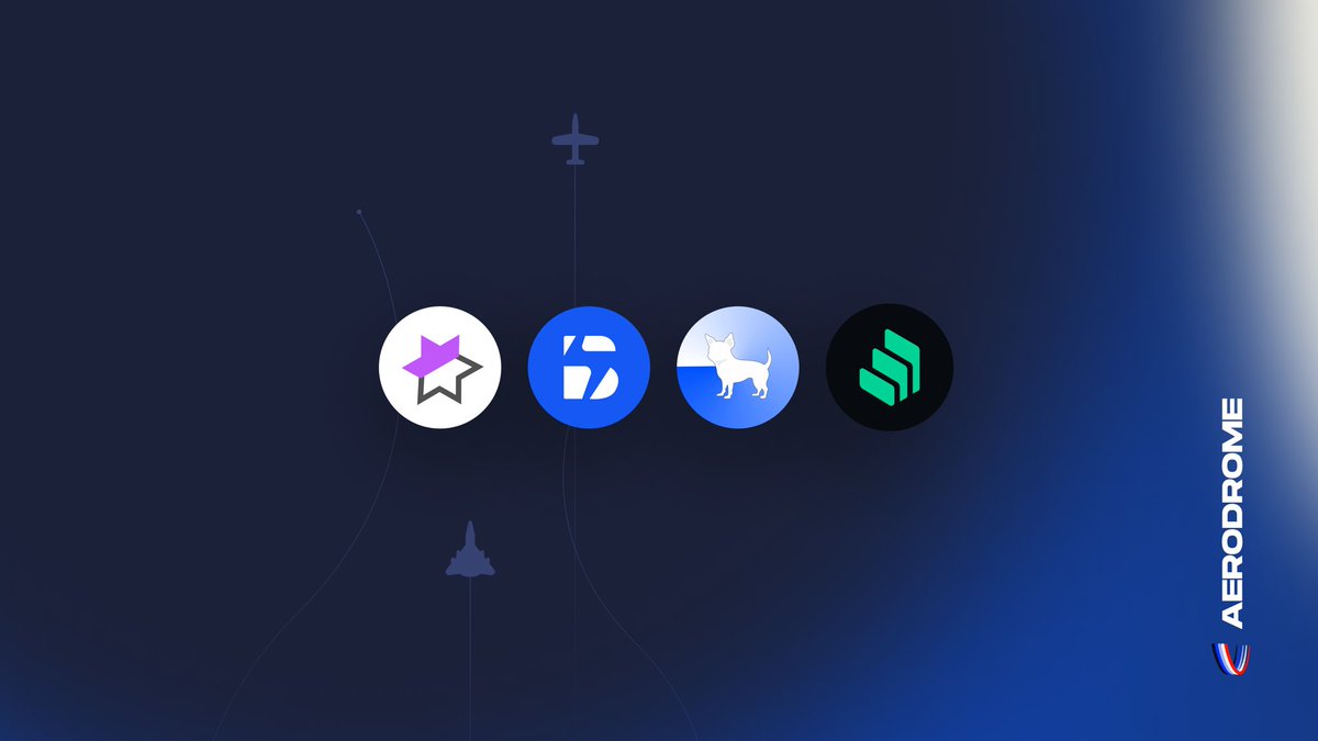 AerodromeFi's tweet photo. New projects are launching on Aerodrome. 

Welcome to @BasicDogMeme, @BasedDotFarm, @SphereDeFi, and @compoundfinance. 

Voting incentives incoming! https://t.co/tn1Ok1gA6t