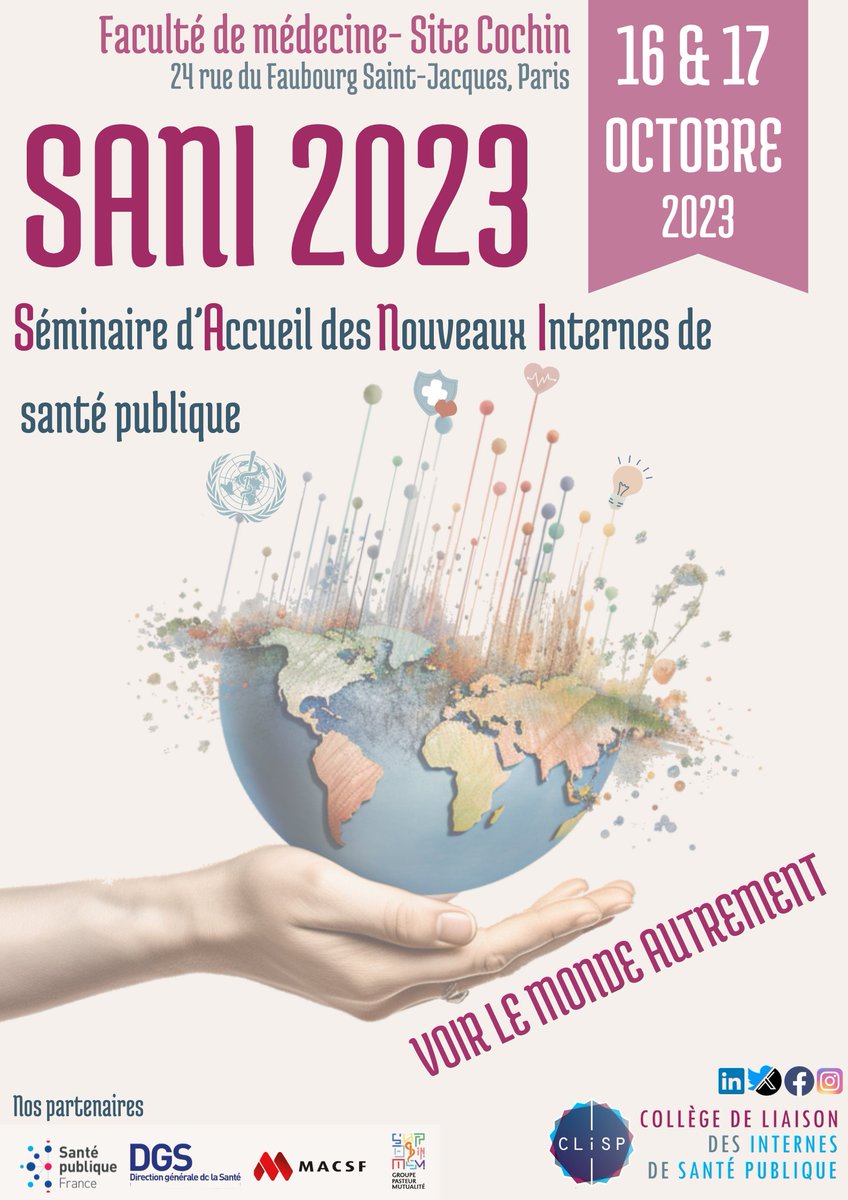 CLISP — Internes de santé publique tweet media