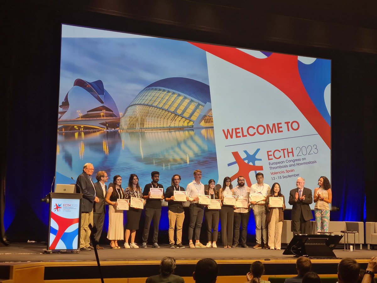 Preston Lab (@prestonlab_rcsi) on Twitter photo Another huge well done to our very own Gemma Leon for receiving one of the Prix d’honneur de la jeunesse awards! Very well deserved 🏆
<a href="/attendECTH/">European Congress on Thrombosis and Haemostasis</a> <a href="/IrishCtrVascBio/">ICVB RCSI</a> <a href="/RCSIPharmBioMol/">RCSI School of Pharmacy and Biomolecular Sciences</a>
#ecth2023 #thrombosis #haemostasis Another huge well done to our very own Gemma Leon for receiving one of the Prix d’honneur de la jeunesse awards! Very well deserved 🏆
<a href="/attendECTH/">European Congress on Thrombosis and Haemostasis</a> <a href="/IrishCtrVascBio/">ICVB RCSI</a> <a href="/RCSIPharmBioMol/">RCSI School of Pharmacy and Biomolecular Sciences</a>
#ecth2023 #thrombosis #haemostasis