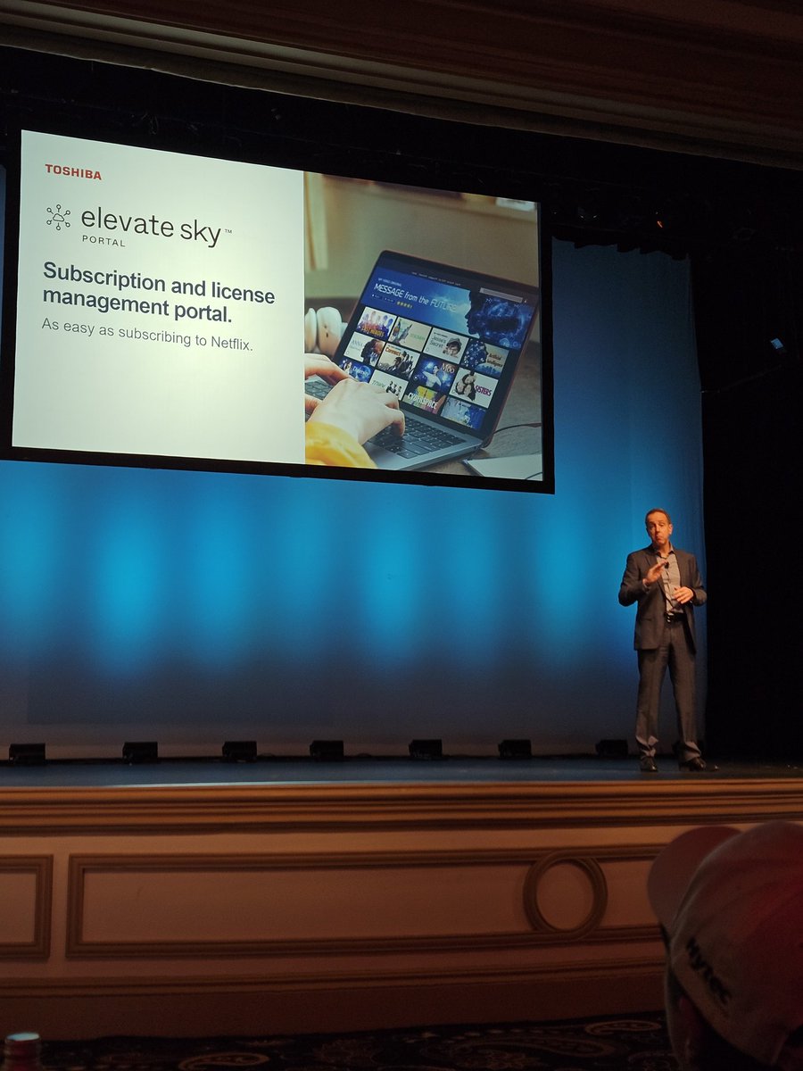 Bill Melo,V.P. Product Marketing@ TABS, announce elevate sky portal, a new subscription &amp; license managment portal. #LEADBEYOND23