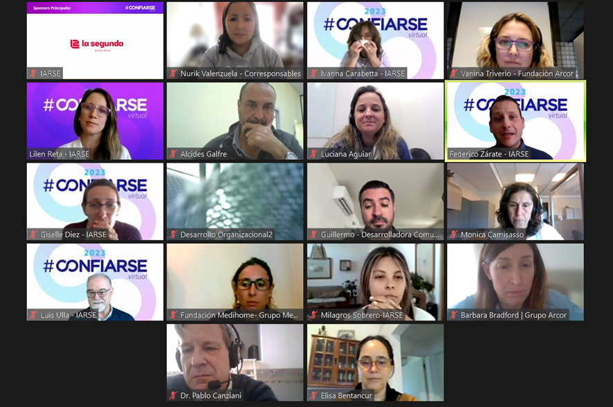 NuValenzuela's tweet photo. Muchas lecciones aprendidas hoy sobre finanzas sostenibles, nuestra responsabilidad frente al cambio climático, sus efectos en las economías y el mundo...en la segunda fecha del 13 Encuentro #CONFIARSE que organiza @IARSE 🇦🇷 que cuenta con el apoyo de @Corresponsables https://t.co/gfF8yqqX3D