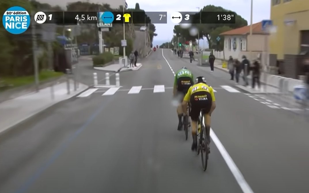 BreakAlways's tweet photo. Dauphine 2022 - Jonas waiting when he was stronger
Paris-Nice 2022 - WVA waiting when he was stronger
TDF 2020 - Sepp waiting on Col de la Loze
TDF 2022 - Yellow Jersey Van Aert pacing Vingegaard back

Often teammates help the team leader when they could win the race themselves. https://t.co/AKu5131rdJ