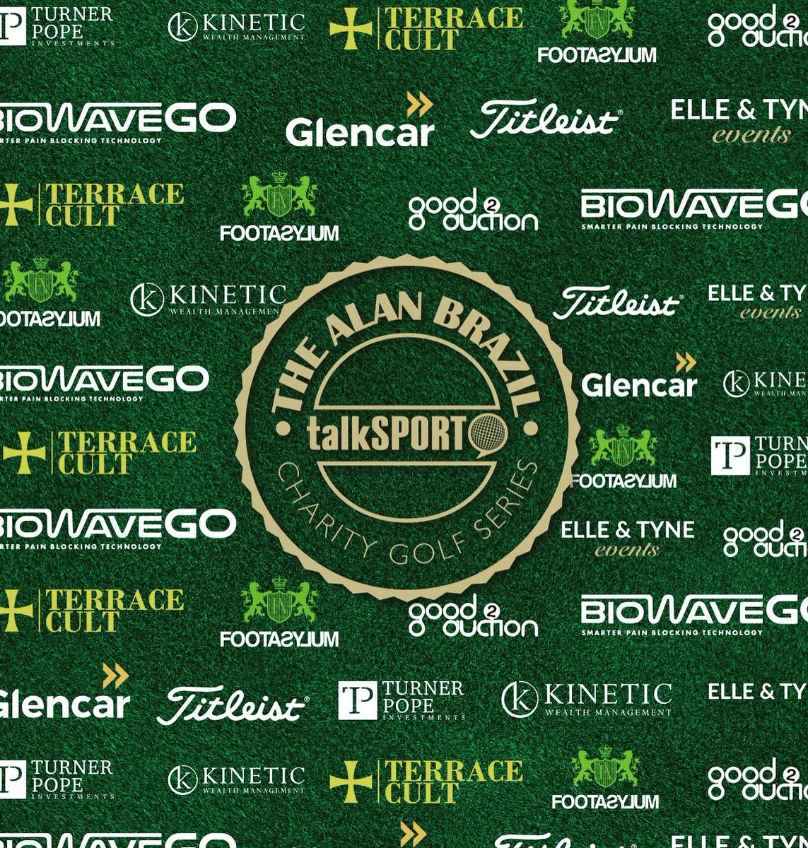 It’s almost time for The Alan Brazil TalkSPORT charity Golf Series. ⛳️🎉 I can now announce that we are supporting charity @calmzone and our raffle will support 5 year old Ernie  through charity Just4Children. Without our amazing sponsors this event wouldn’t be possible 🙏