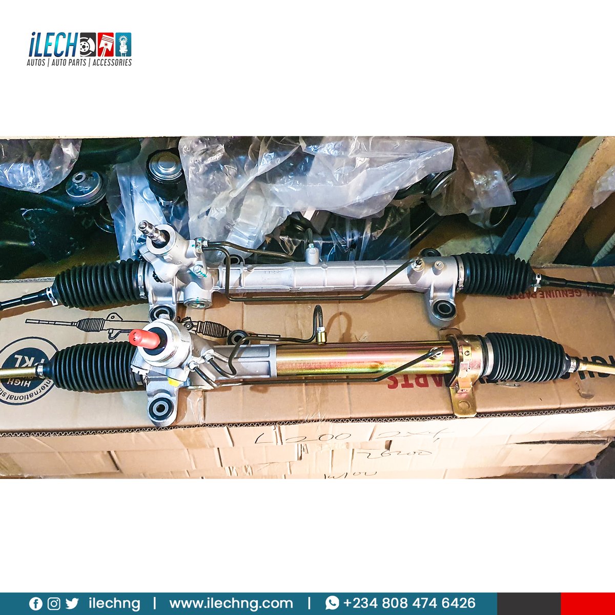 ilechng's tweet photo. A top-notch steering rack should be your vehicle's guiding star, making every turn effortless and precise. It's your trusty companion, ensuring you feel the road and navigate with confidence, seamlessly giving you a smooth driving experience.

#ilechng #iLech #iLECHautomobile https://t.co/vhdfuvZARp