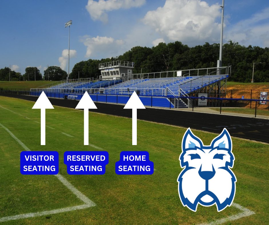 #KnowWhereToGo: With the addition of online ticket sales, we have restructured how spectators will enter Hank Royse Stadium. Check it out! 🐾

Ticket sales for Friday’s game continue here: gofan.co/event/1120378?…

OR: $7 at cash gate

#GTownYouKnow #DonFranklinCrosstownClassic