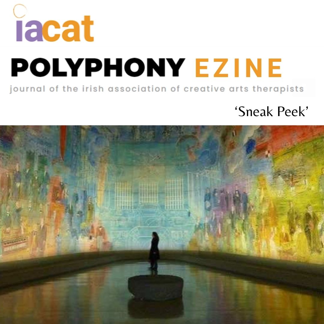 Did you know that we have a Journal full of articles, reflections, book reviews that showcase the work and expertise of #CreativeArtsTherapists in Ireland in an accessible and dynamic way. It's called 'Polyphony'

To experience more visit: 
polyphony.iacat.me