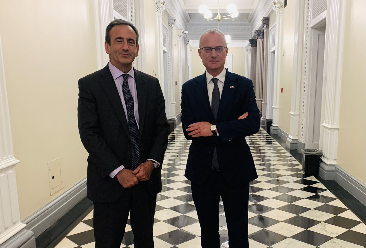 Excellent talk with Philip Gordon, National Security Advisor to <a href="/VP/">Vice President JD Vance</a> Kamala Harris, about Poland’s new role in the European security architecture and the future of <a href="/NATO/">NATO</a>.