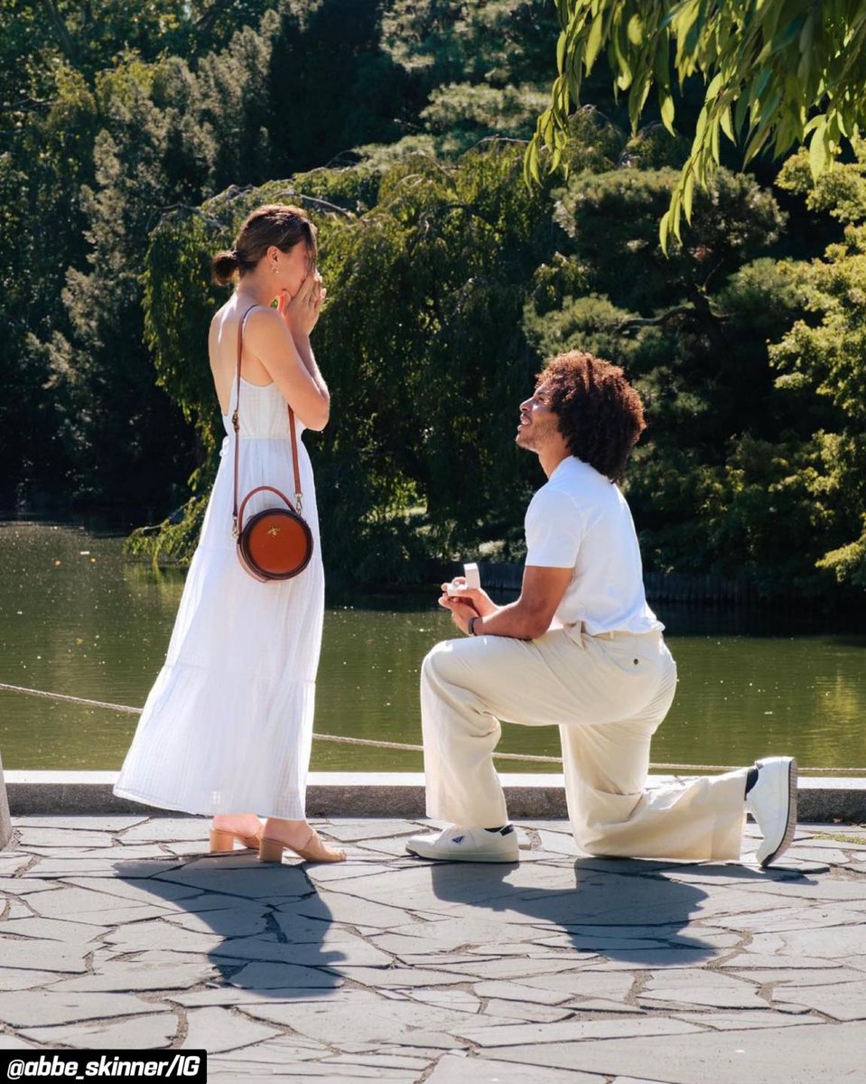 Congratulations to Elijah Riley &amp; Abbe on their engagement! 💍