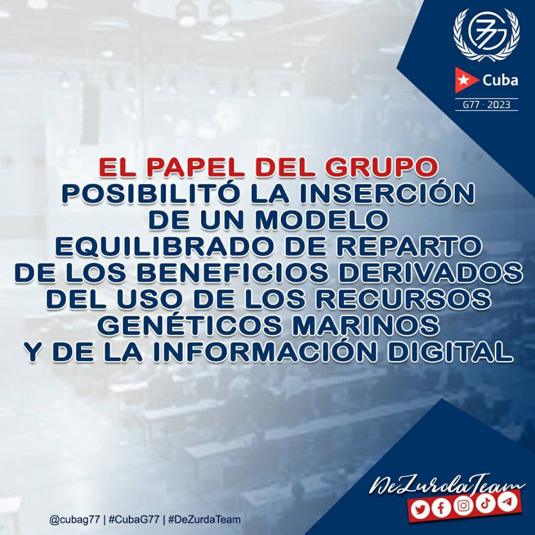 #Cuba, #LaHabana, sede de la Cumbre del G-77 los días 15 y 16 de septiembre, espacio a favor del necesario uso de la ciencia, la tecnología y la innovación para el desarrollo sostenible. #CubaG77