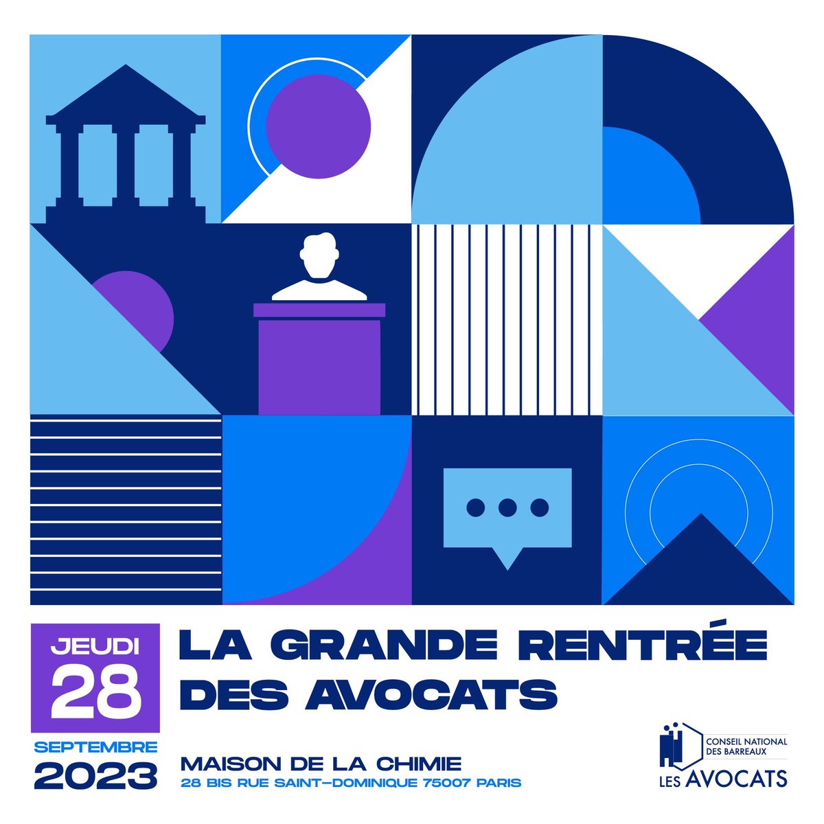 CHAUVEL MARINA (@chauvelmarina) on Twitter photo Qui n’est pas encore inscrit à la grande rentrée des avocats du <a href="/CNBarreaux/">Conseil national des barreaux - les avocats</a> ? Avocats, greffiers, magistrats et tout citoyen …
Je vous y attends avec impatience avec <a href="/PEYRONA/">PEYRON Marie-Aimée</a> <a href="/FlorenceNeple/">NEPLE Florence</a> <a href="/BenjaminPitcho/">BenjaminPitcho</a> <a href="/BaronLaudic/">Helene Laudic-Baron</a> <a href="/ArnodeStRemy/">Arnaud de SAINT REMY</a> <a href="/arnaudgris/">Arnaud GRIS</a> <a href="/AnneLepinard/">LEPINARD Anne-Sophie</a> … Qui n’est pas encore inscrit à la grande rentrée des avocats du <a href="/CNBarreaux/">Conseil national des barreaux - les avocats</a> ? Avocats, greffiers, magistrats et tout citoyen …
Je vous y attends avec impatience avec <a href="/PEYRONA/">PEYRON Marie-Aimée</a> <a href="/FlorenceNeple/">NEPLE Florence</a> <a href="/BenjaminPitcho/">BenjaminPitcho</a> <a href="/BaronLaudic/">Helene Laudic-Baron</a> <a href="/ArnodeStRemy/">Arnaud de SAINT REMY</a> <a href="/arnaudgris/">Arnaud GRIS</a> <a href="/AnneLepinard/">LEPINARD Anne-Sophie</a> …