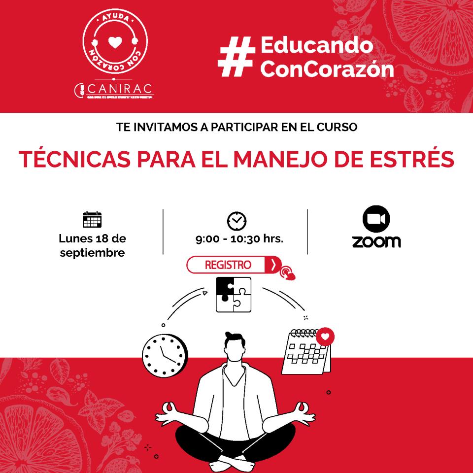😄 Únete al #Curso "Técnicas para el Manejo de Estrés" impartido por <a href="/simisaemx/">SIMISAE</a> y aprende las mejores prácticas de inteligencia emocional, para manejar el estrés de forma efectiva.

👉🏼 Regístrate completamente #gratis en: 

us06web.zoom.us/webinar/regist…

#EducandoConCorazón ❤️