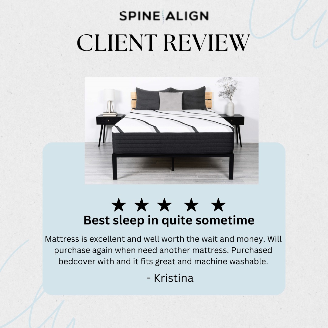 spinealignsleep's tweet photo. Client Reviews on SpineAlign #reviews #reviewsmatter #reviewsdontlie #MattressReviews #mattressreviews #happyclient #happyclients #happyclient📷 #happyclientreview #happyclienthappyme #happyclientshappyme #bestmattress #bestmattress #bestmattresses #bestmattressever #bestmattress https://t.co/lL42hiwlra