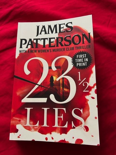 I get asked a lot if there are going to be any more Texas Ranger books. Well, there's a 220-page Texas Ranger novella in the new James Patterson anthology 23-1/2 Lies, out this week. I had a blast working on this with @JP_Books, and I hope fans of Rory Yates like it.