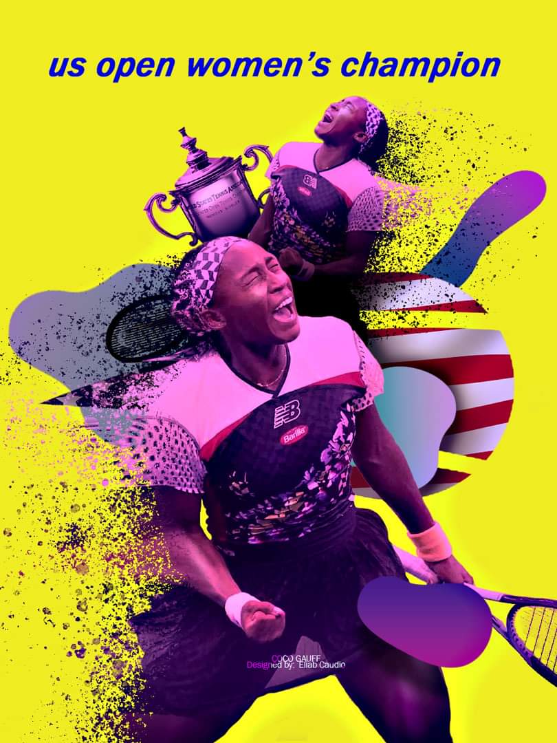 CaudioEliab's tweet photo. US Open Women's Champion 2023
#usopen2023 #Gauff #cocogauff #tennis #congrats #womensingles #unitedstates https://t.co/JvPR9f1W2O