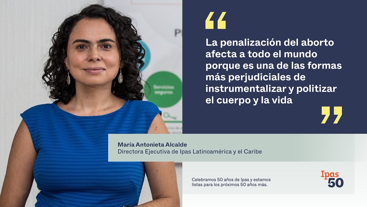 pocoeducada's tweet image. Ipas cumple 50 años, 50 años de lucha para que todas las mujeres y personas gestantes tengan derechos reproductivos y puedan decidir en libertad sobre sus cuerpos. Por que la penalización del aborto, afecta a todo el mundo. @IpasLAC
#AbortionAffectsEverybody #Ipas50años