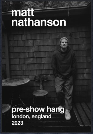 So chuffed your doing this for 🇬🇧 gig Mr @mattnathanson , I feel a very #luckyboy as you’ll no doubt be #amazingagain best get my #churchclothes sorted out 🤣