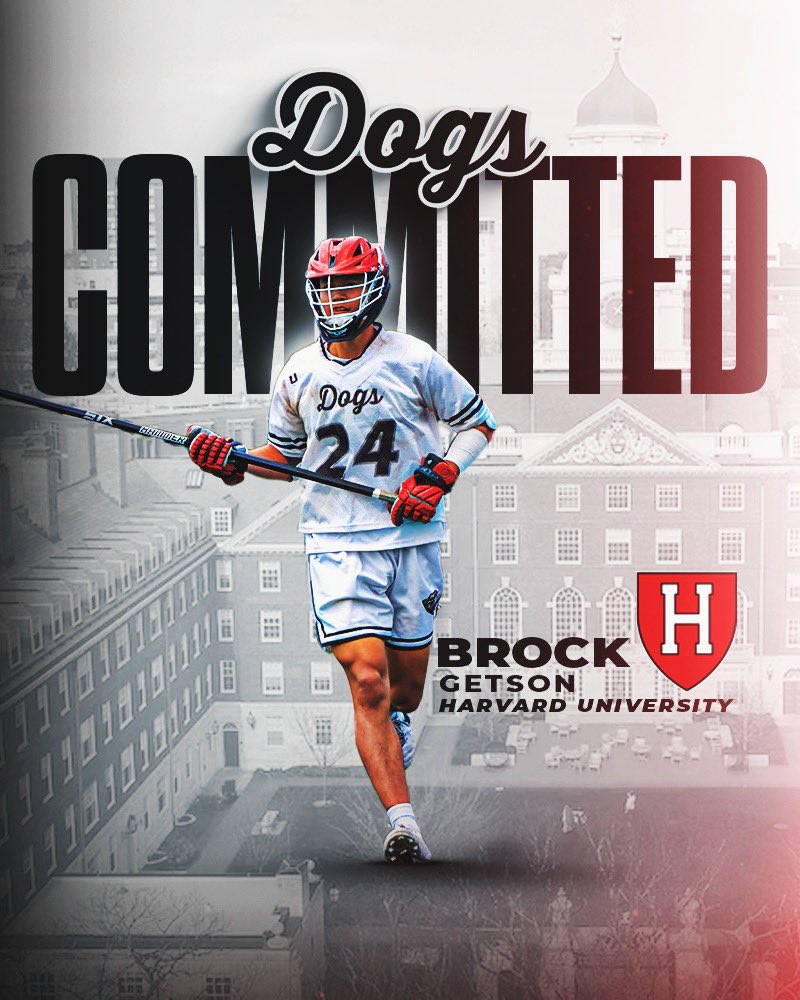 MadDogLax's tweet photo. Congrats to 2025, Brock Getson, on his commitment to Harvard University! We are so happy for you and your family Brock! #maddogfamily #godogs https://t.co/EnLaYd0j47