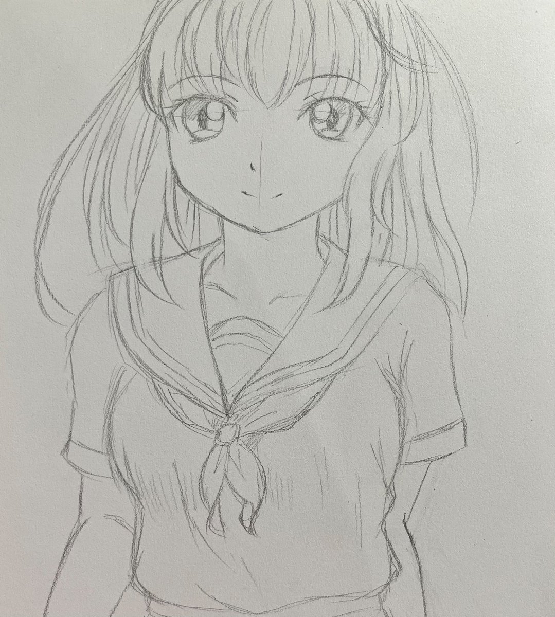 SongMrk2's tweet photo. #illustration #drawing #お絵描き好きさんと繋がりたい #女の子イラスト #セーラー服 #下描き

久しく描いてみた(*’ー’)

未だに(目)の描き方が
定まってません( ˊᵕˋ ;)💦
模索チウ〜🍀*゜ https://t.co/YracdCQXMV
