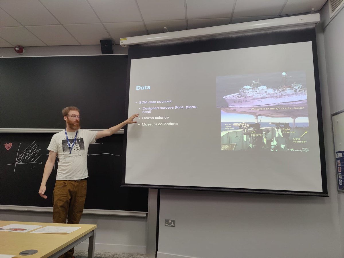 2/3: We then listened to a great talk by David Miller entitled ‘finding your niche in statistics’. Interesting from both a research and a career point of view!