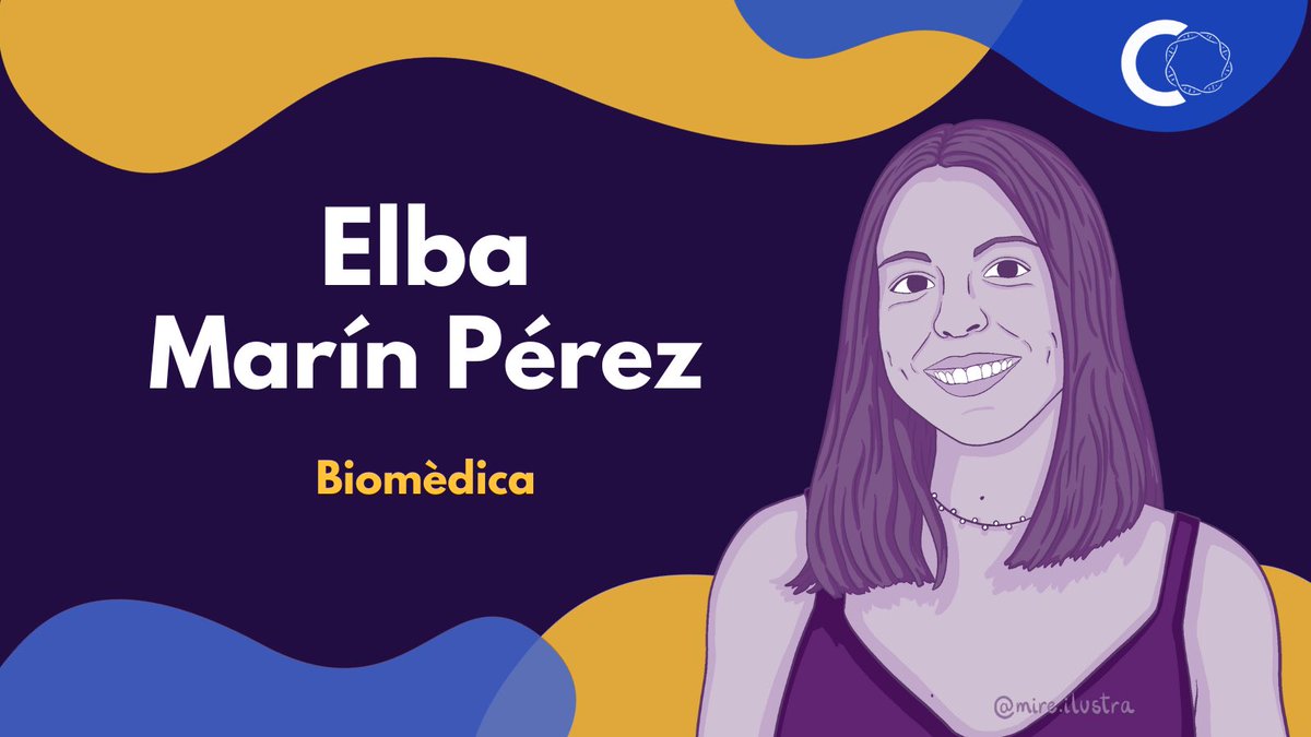 🟣#Científiques | Avui, presentem a la biomèdica Elba Marín Pérez (@elbamarinp). Actualment, està investigant el càncer de pulmó a @idibaps @hospitalclinic 1/5