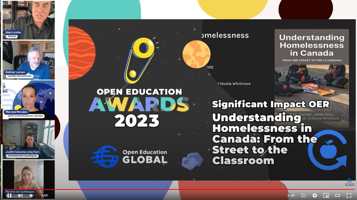 Trent Centre for Teaching & Learning (@trentuteaching) on Twitter photo Congratulations to <a href="/TrentUniversity/">Trent University</a> faculty and staff for winning the Significant Impact Award at today's OE Global Awards of Excellence ceremony for their open education resource "Understanding Homelessness in Canada: From the Street to the Classroom."👏awards.oeglobal.org/awards/2023/si… Congratulations to <a href="/TrentUniversity/">Trent University</a> faculty and staff for winning the Significant Impact Award at today's OE Global Awards of Excellence ceremony for their open education resource "Understanding Homelessness in Canada: From the Street to the Classroom."👏awards.oeglobal.org/awards/2023/si…