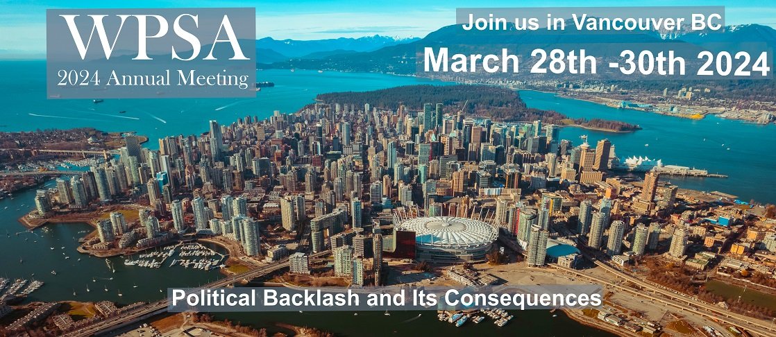 Political Research Quarterly (@prqjournal) on Twitter photo The 2024 annual meeting of <a href="/theWPSA/">Western Political Science Association - #WPSA23</a> will be held in Vancouver, BC, Canada, from 3/28 to 3/30. The DEADLINE for submission of paper and panel proposals is September 23, 2023. Submit your proposals here: wpsanet.org/meeting/call.p⦠The 2024 annual meeting of <a href="/theWPSA/">Western Political Science Association - #WPSA23</a> will be held in Vancouver, BC, Canada, from 3/28 to 3/30. The DEADLINE for submission of paper and panel proposals is September 23, 2023. Submit your proposals here: wpsanet.org/meeting/call.pā¦