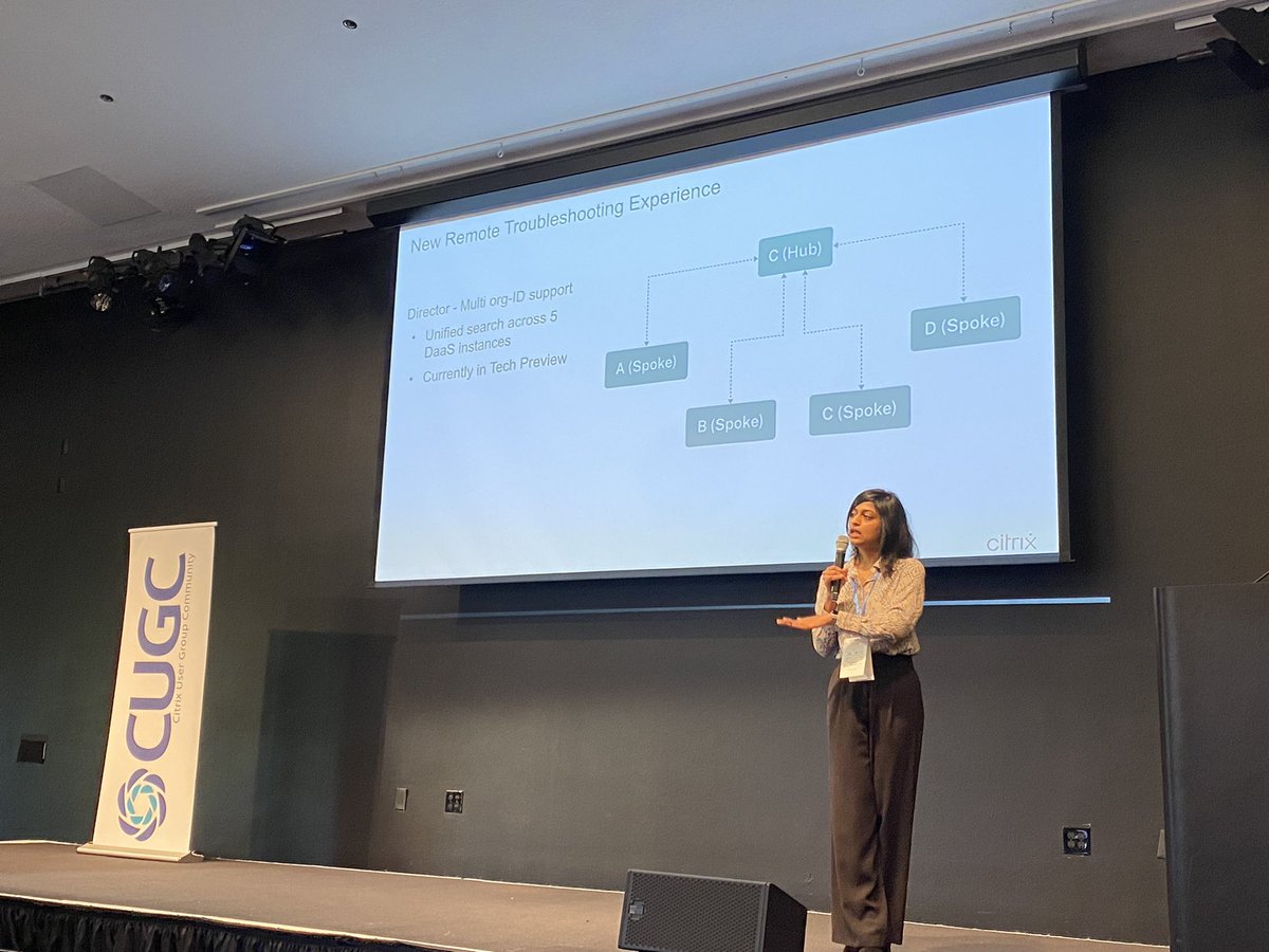 To kick things off today <a href="/myCUGC/">Citrix User Group Community (CUGC)</a> West Xchange Event hosted at the <a href="/ComputerHistory/">Computer History Museum</a> Pooja Vivekanandan giving a presentation on What’s New with @Citrix Monitoring