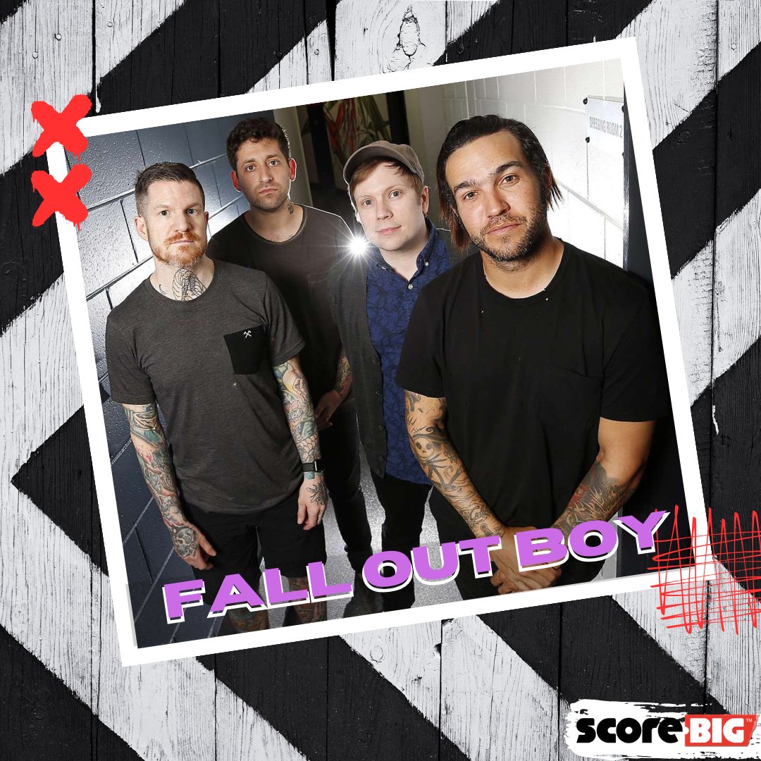 ScoreBig's tweet photo. 🔥🎸 Ready to rock with Fall Out Boy? Grab your tickets on ScoreBig NOW before they're gone! 🚀🎤
.
.
.
.
.
#falloutboy #rock #alternative #fob #concerts #concert #emo #alternativerock #ticket #tickets #scorebig #onsale #onsales #poprock #poppunk #music #trend https://t.co/lmXQsJJfL8