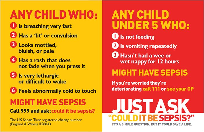 #WorldSepsisDay 
 I'm very passionate about this cause because My Daughter was very ill with Sepsis &amp; Encephalitis at the age of 7 &amp; I cannot stress enough how important this awareness of Sepsis is!
Please Know the symptoms and ask "Could this be Sepsis?"
It could save a life! ❤