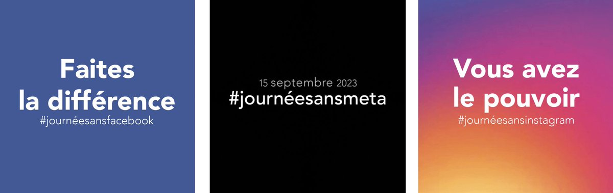 JdeMontreal's tweet image. À l’occasion de la Journée internationale de la démocratie du 15 septembre, protestons contre le blocage des nouvelles sur Facebook et Instagram en joignant le mouvement #JournéeSansMeta. Éteignons Facebook et Instagram aujourd'hui.