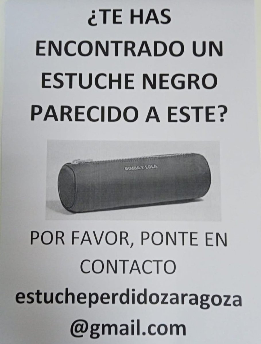 Wanderlustcomet's tweet photo. Lo ha perdido una compañera en la zona del Canal / Colegio Sagrada Familia (Zaragoza). Contiene material importante para su trabajo. Como se suele decir... Twitter, haz tu magia. 🙏 #Zaragoza #PERDIDO @SoydeZaragoza https://t.co/hzeOXzpJPx