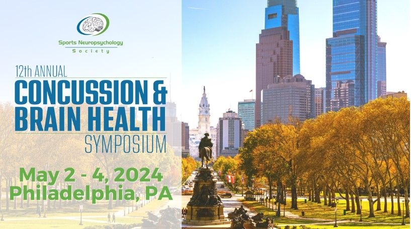 Announcing the 12th Annual SNS Concussion &amp; Brain Health Symposium May 2-4th in Philadelphia, PA! What better way to mark #NationalConcussionAwarenessDay than saving the date to meet with your colleagues to continue to learn about sports concussion and brain health?