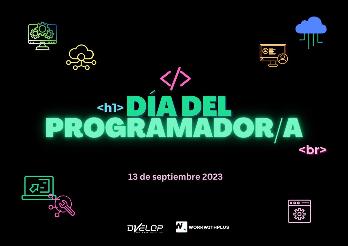 workwithplus's tweet image. 👩‍💻Happy Programmer´s Day!

We like to celebrate all programmers that trust our company, our team and our products. We feel your support daily and are always aiming higher to fulfill our ultimate goal of enhancing your @GeneXus experience 🚀

#DiaDelProgramador #WorkWithPlus