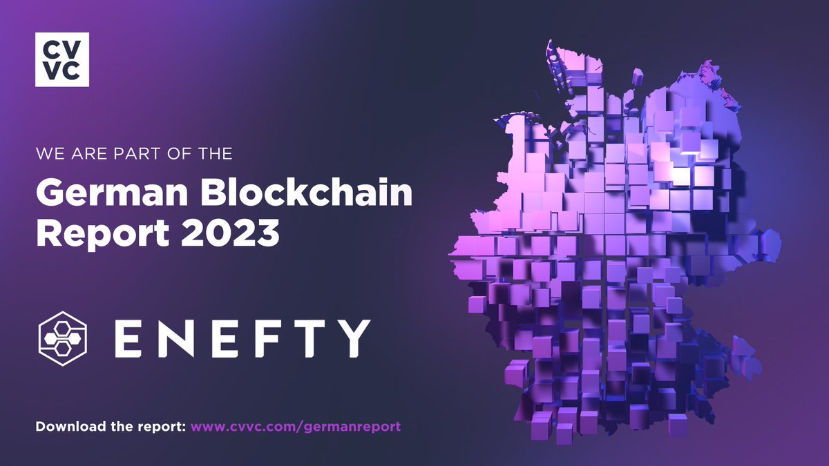 We have been recognized as a pioneer in the German Blockchain Space! Read more about it in the #GermanBlockchainReport, published by <a href="/CV_Labs/">CV Labs</a>: cvvc.com/germanreport