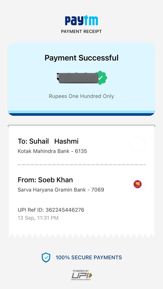 @thesuhailhashmi @meerfaisal01 Done my part … allah rehm ka mamala farmayein 🙏