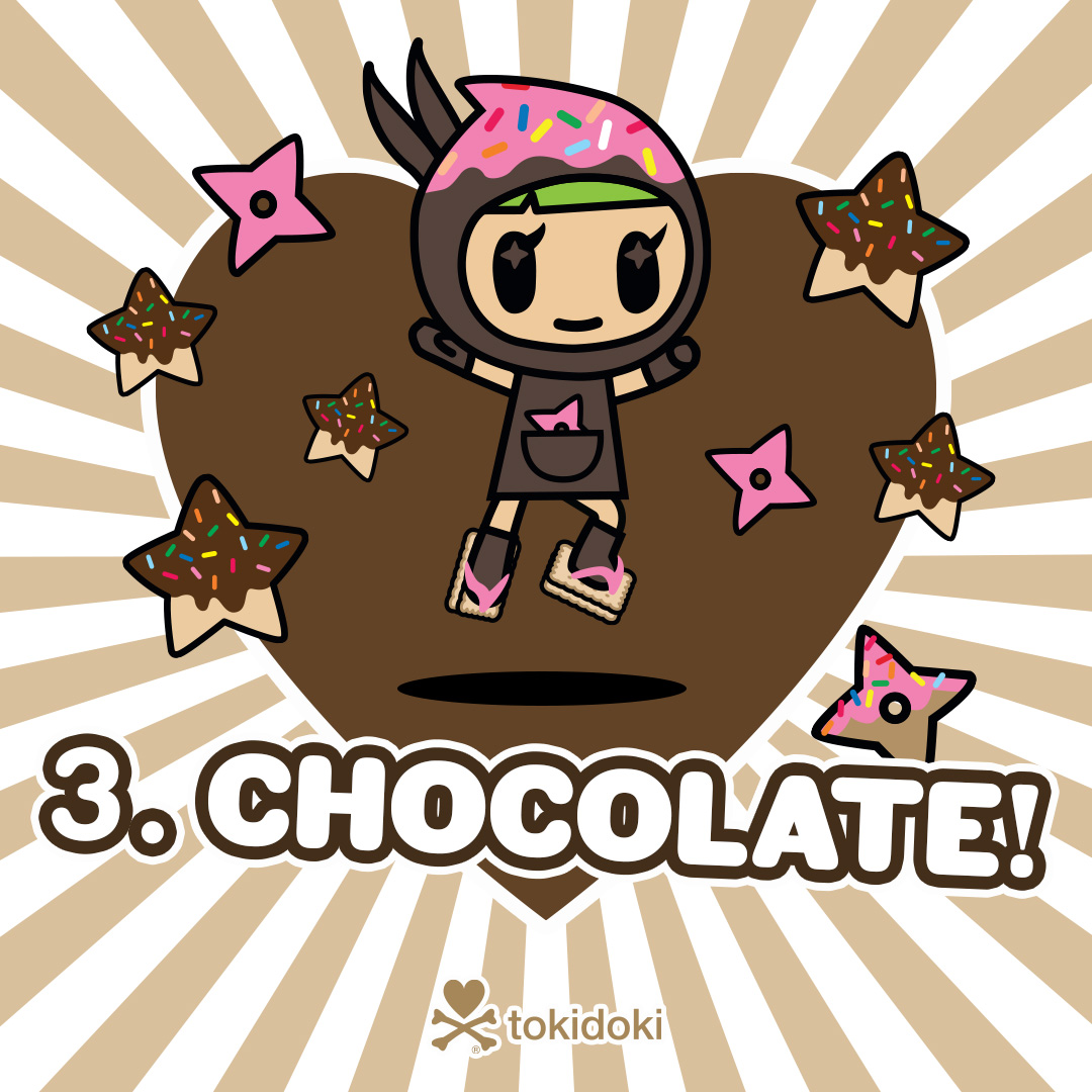 Happy #InternationalChocolateDay! ❤️ Always choose happiness and chocolate 🍫💞 
#tokidoki