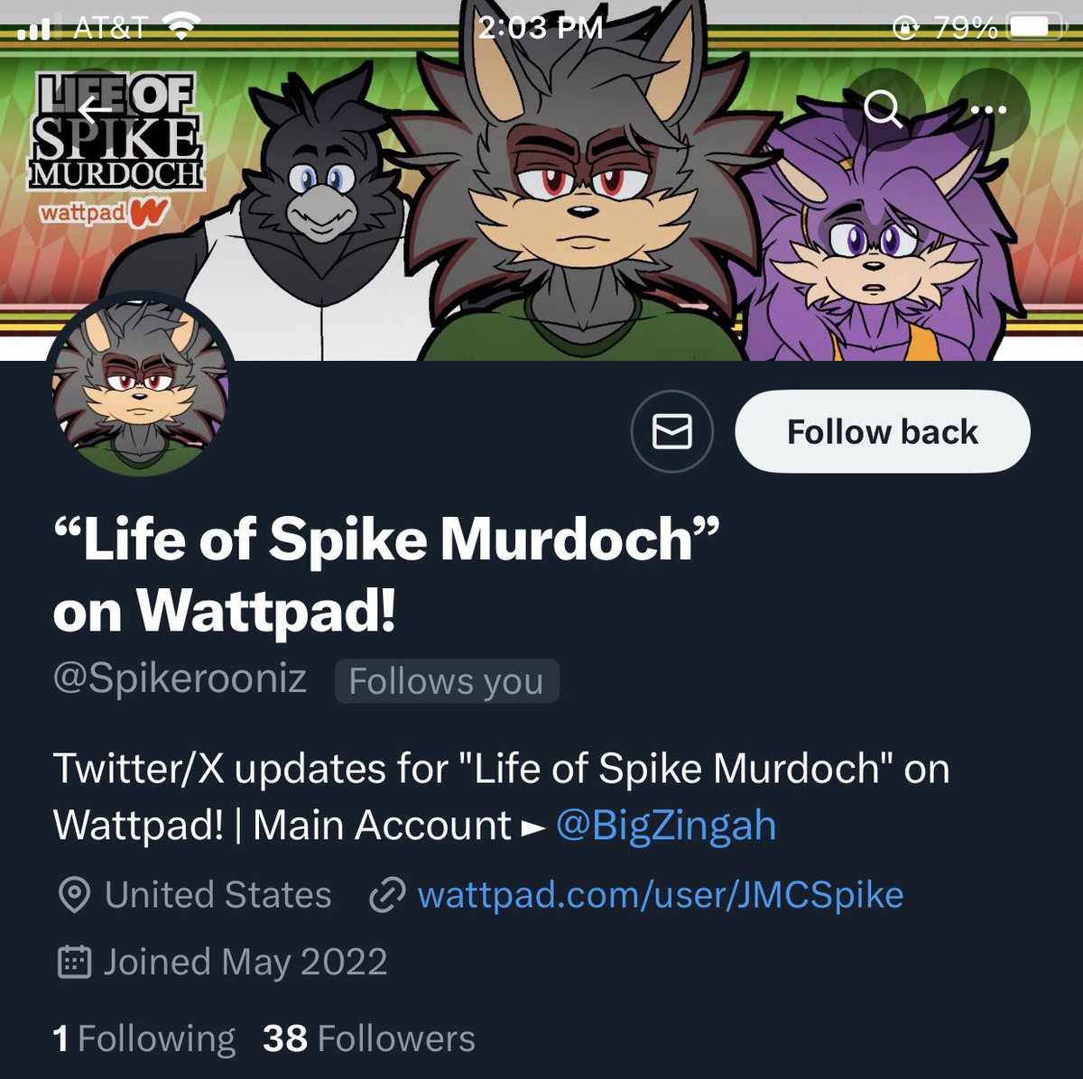 BigZingah's tweet photo. If you want future updates on upcoming chapters and further development of the story, go follow @Spikerooniz! https://t.co/BjBV46dw4o