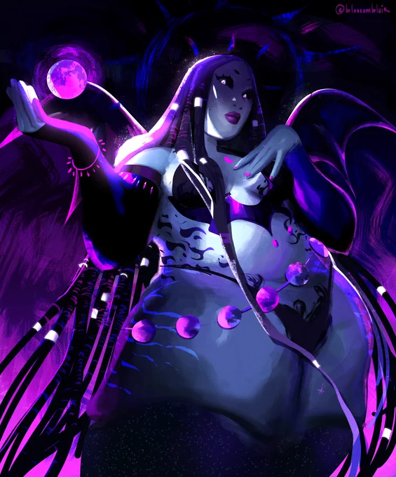 purple moon  