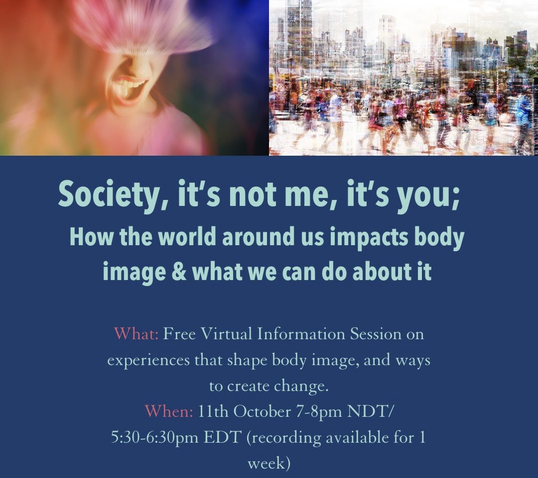 In this free online presentation, Dr. Sarah Pegrum explores how living in the world we live in has shaped the body related judgements and actions we make. To register go to: beaconcentre.ca/event-details/…