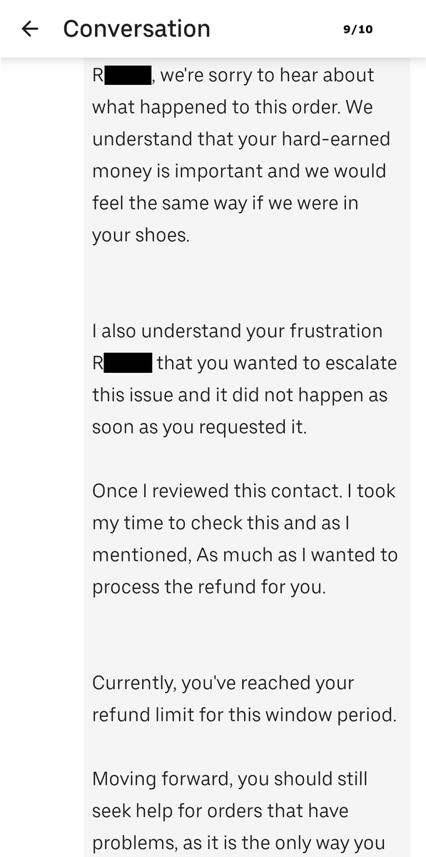 jPau88's tweet photo. @PatForanCTVNews @Uber_Support Screenshots: 8-10 out of 10 https://t.co/21yRTqcrOU