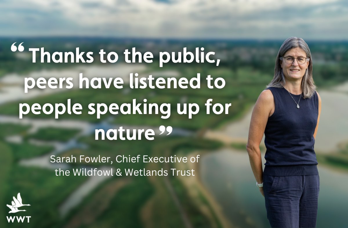 A WIN FOR NATURE!

The House of Lords has REJECTED the Government’s last minute scramble to scrap a vital #NutrientNeutrality law.

Thank you to everyone who spoke up for the health of our rivers 🌊🙏