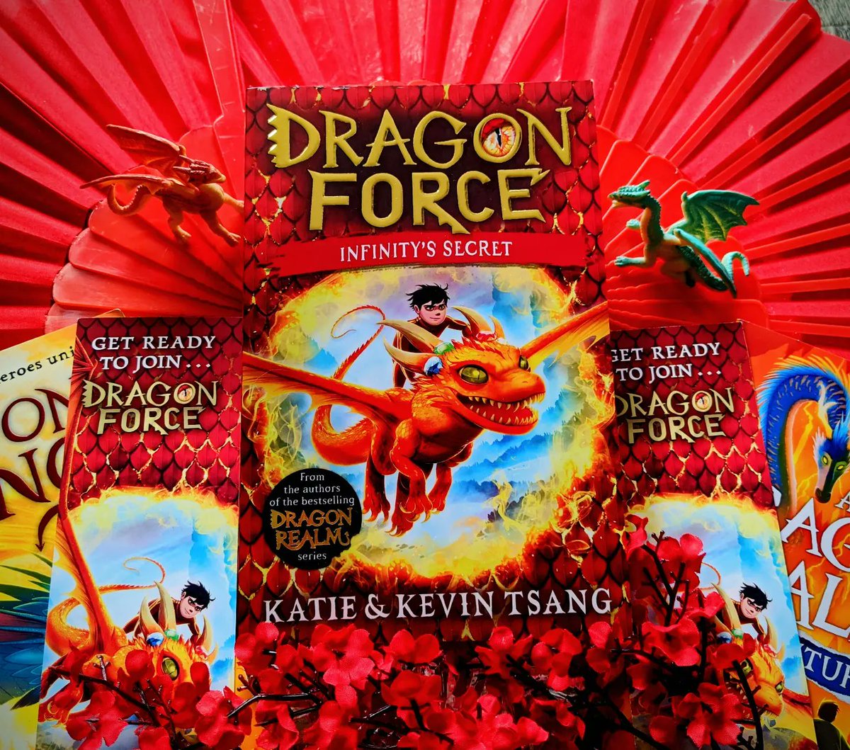 Come and get your copy of the brand new 'Dragon Force: Infinity's Secret' signed and dedicated by the authors Katie and Kevin Tsang! They will also be signing Space Blasters: Suzie and the Comet of Chaos! Thursday 14th September 1pm in store 🔥🔥🔥 @kwebberwrites @kevtsang