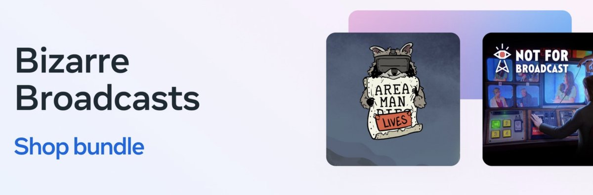 cyanworlds's tweet photo. Oculus friends: now you can try AREA MAN LIVES by @NuminousGames alongside NOT FOR BROADCAST for the special price of $11.99 until September 17th!

Get it here ➡️ https://t.co/6IdrrwAy4T https://t.co/bk0l6VySyD