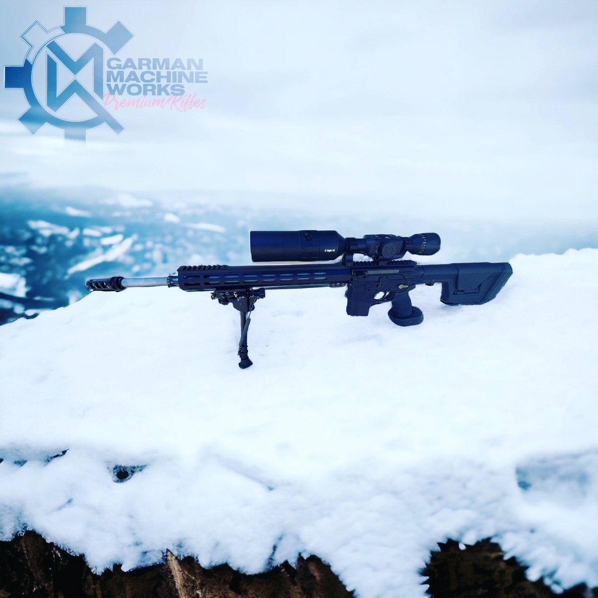 garman_works's tweet image. Conquer the highest peaks, reach the farthest horizons. Our GMW long-range rifle, a symbol of precision and power, stands tall amidst the snow-covered wilderness. Adventure knows no bounds with GMW.❄️🏔️🔭 #GMW #LongRangeRifle #PrecisionInNature #AdventureAwaits #ExploreWithGMW