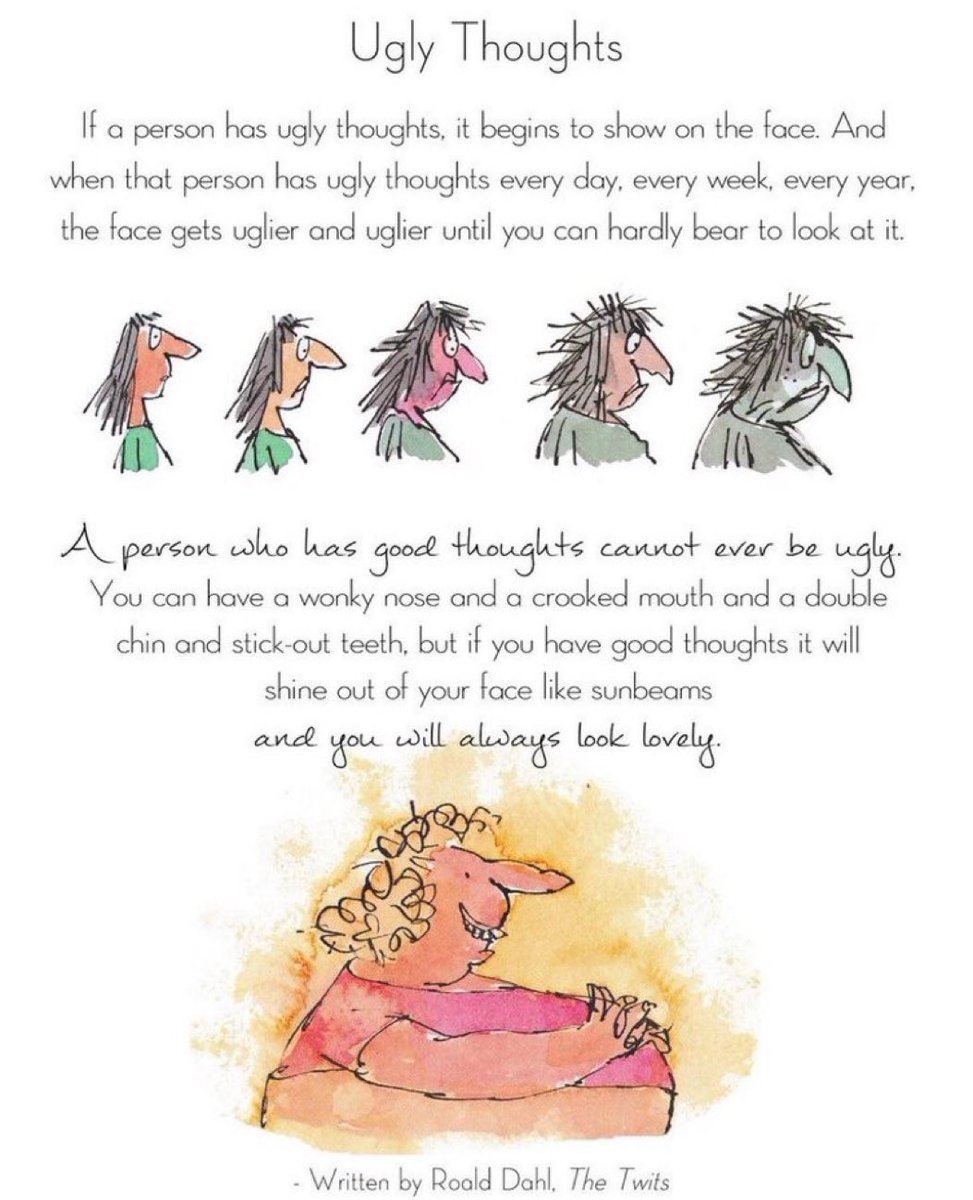 One of my favourite pages from The Twits, written by Roald Dahl., image size:973x1200