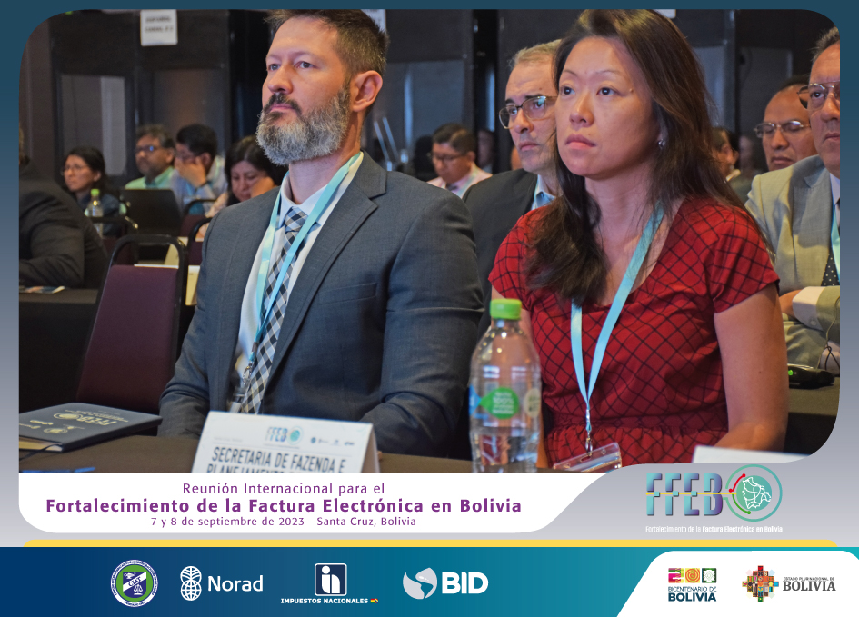 sinbolivia's tweet photo. #EventoCIAT | Delegaciones de 17 países, además de corporaciones globales como #MicrosoftCorporation, #Google y #Sovos, participaron en la “Reunión Internacional para el Fortalecimiento de la Factura Electrónica en Bolivia”, organizado por el SIN. #CIAT https://t.co/Uruj78KE7m
