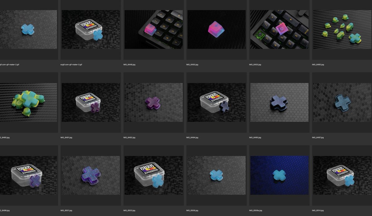 ColoredControls's tweet photo. Thank you all for your patience as I build up my mold libary. Every mold from pre launch was unusable.  In the meantime, I've scrounged up the following, live on the site now.  All in very small quantities (often only 1 avail) 

GLOW DPADS 

https://t.co/WWxxWUKWgv https://t.co/QGFzonuRKq