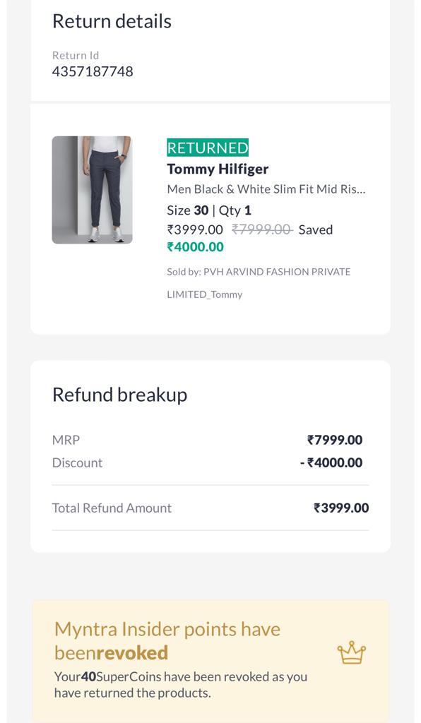 poulomirnandi's tweet photo. Myntra is denying to refund after picking up order from my doorstep & also have blocked my account
#myntra #ConsumerRights #jagograhakjago #consumerprotection #comsumerforum #onlineshopping https://t.co/yEUwMqnDYp